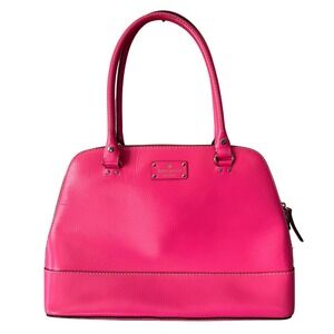 Kate Spade Rachelle Wellesley Satchel Sweetheart Pink Leather Shoulder Bag